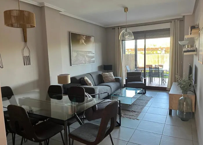 Jardines De Nuevo Vera - Magnifico Apartamento A Pie De Playa